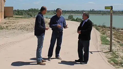 Arranjament del camí de l'Estany, projectat pels Serveis Tècnics del Consell Comarcal.