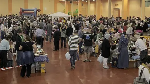 Una imatge del Mercat de Segona Mà que es va celebra a l&#39;octubre.