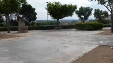 Nou espai infantil a la placeta de la llar d&#39;infants dels Frares