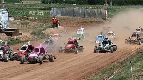 La sortida més nombrosa del Campionat d'Espanya va ser la de la Divisió Car Cross