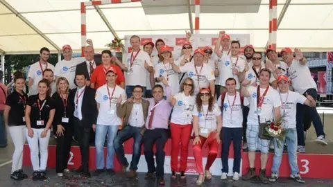 Els participants en la Copa Nacional de Linde de l&#39;any 2013.