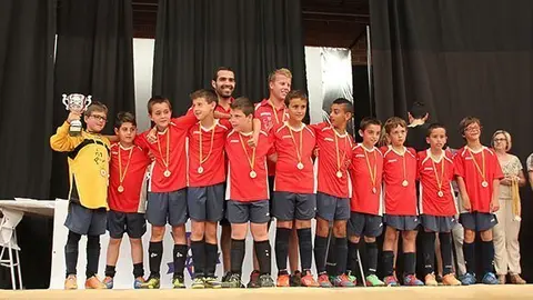 Els guanyadors de la Copa CEPU 2014 a Bellvís.