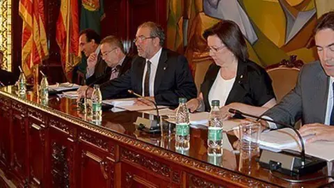 Imatge de la sessió Plenària de la Diputació de Lleida