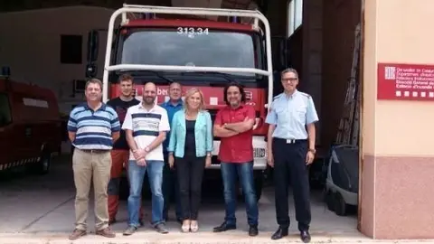 Visita Anna Mirada i Parc Bombers Granadella