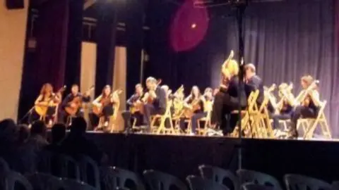 Orquestra de Guitarres de Barcelona actuació al Garrigues Guitar Festival