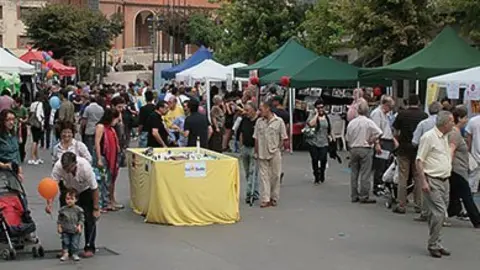 La Mostra d&#39;Entitatsl, projecte impulsat per l&#39;associació A2Amic. 