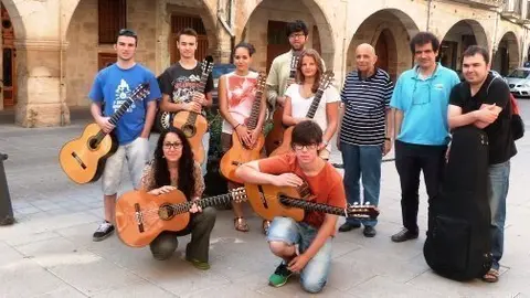 Alumnes del II Curs de guitarra
