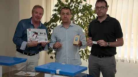 L&#39;alcalde Marc Solsona presideix el sorteig dels premis Opem Night.