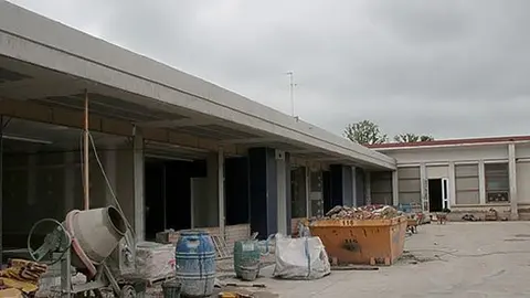 Imatge de la nova ala de l'ampliació de l'escola Mossén Ton Clavé.