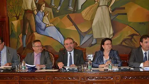 El Ple de la Diputació de Lleida celebrat el dijous 24 de juliol.