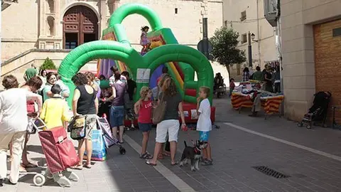 Mercat de Les Rebaixes Borges Blanques, organitzat per l&#39;Agrupació de Comerciants.