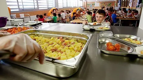 Menjador escolar en un centre educatiu de la demarcació de Lleida ©JosepAPérez