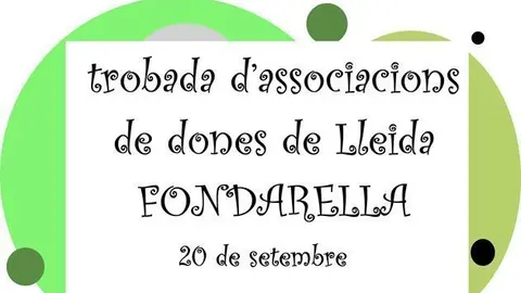 CARTELL TROBADA DE DONES FONDARELLA