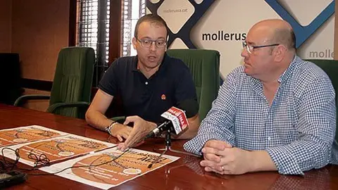 Marc Solsona i Pere Codina van presentar les activitats del dia.
