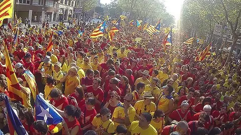 Els catalans van demostrar la voluntat poder decidir el seu futur, el passat 11 de Setembre.