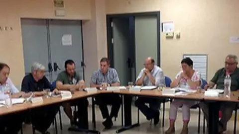 Ple del Consell Comarcal Garrigues en suport de la consulta 9N.