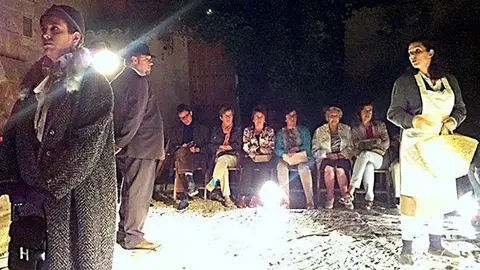 Representació de Memòria en el festival Cua d'Estiu.