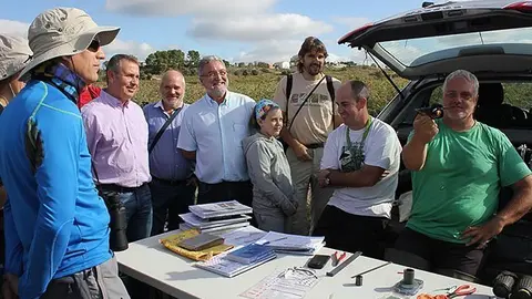 Dia mundial dels ocells que es va celebrar a l'Estany el passat any.