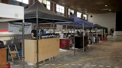Festa de la cervesa Linyola en l'edició de 2013.