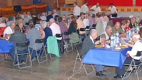L'acte central de la festa va ser el dinar de germanor a la Sala del Ball