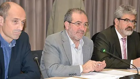 El president de la Diputació Joan Reñé presenta el projecte pilot d&#39;Hisenda pròpia.