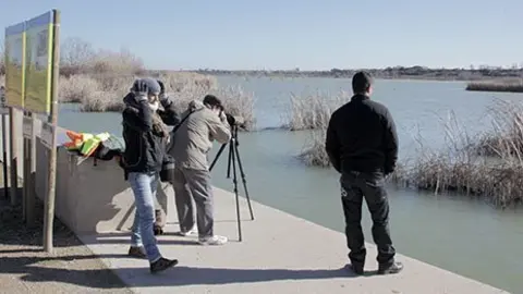 Activitats del Dia Mundial  de les Zones Humides de 2014 a l'Estany d'Ivars i Vila-sana.
