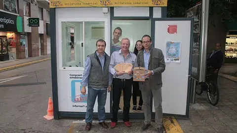 Campanya Jo compro a Mollerussa... i tu, en el punt d&#39;informació.