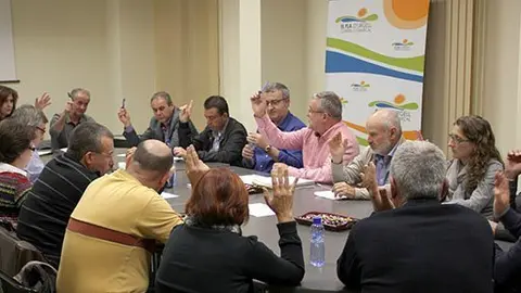 Ple del Consell Comarcal del mes d&#39;octubre en el que es va decidir els ajuts socials.