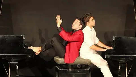 Adrià Aguilera amb l&#39;espectacle, Un concert de mil dimonis.