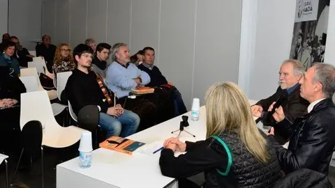 Presentació de L'home impassible a l'Espai Macià (28-11-2014)