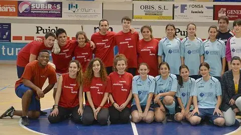 Els equips de Vila-sana i Ivars d'Urgell que participaran en el torneig.