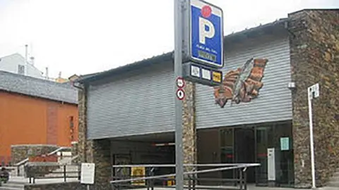 Parking en Puigcerdà.