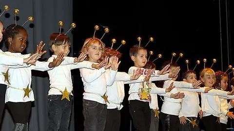 Una de les actuacions dels alumnes de l&#39;escola Ignasi Peraire de Mollerussa.