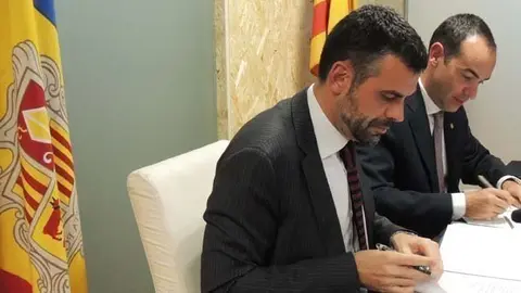 Inauguració Aeroport Andorra-La seu d'Urgell