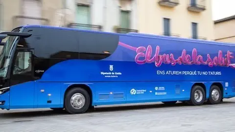Imatje del Bus de la Salut que recorrerà el territori lleidatà.
