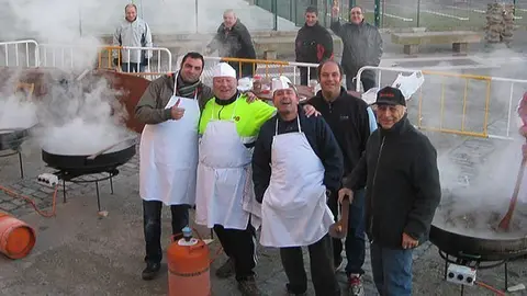 El responsables de la cassola de Linyola.