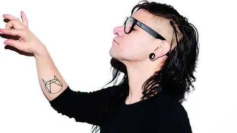 Skrillex l'artista més carismàtic i popular de l'electrònica actual.