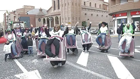 Imatge de la Rua de Carnestoltes de l'edició de 2014.