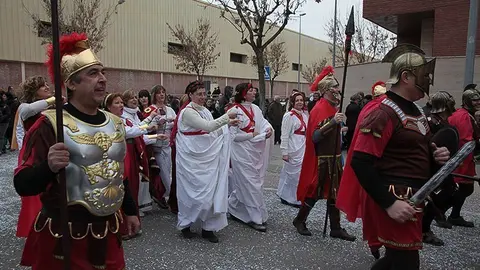 Multitudinària Rua de carnestoltes 2015 a Mollerussa.