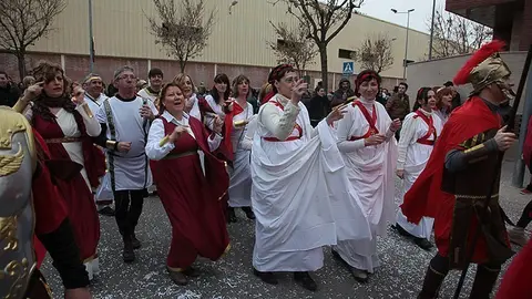 Multitudinària Rua de carnestoltes 2015 a Mollerussa.