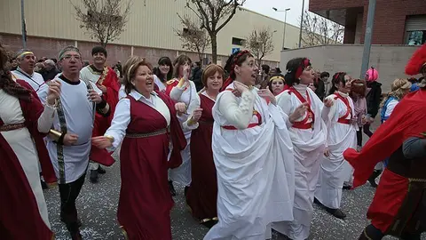 Multitudinària Rua de carnestoltes 2015 a Mollerussa.