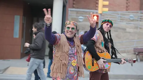 Multitudinària Rua de carnestoltes 2015 a Mollerussa.