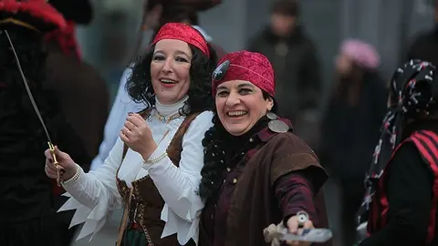 Multitudinària Rua de carnestoltes 2015 a Mollerussa.