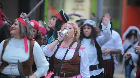 Multitudinària Rua de carnestoltes 2015 a Mollerussa.