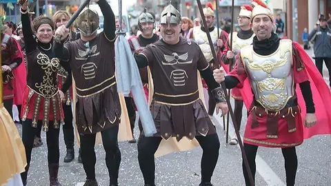 Multitudinària Rua de carnestoltes 2015 a Mollerussa.