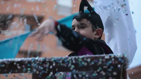 Multitudinària Rua de carnestoltes 2015 a Mollerussa.