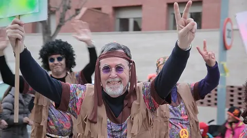 Multitudinària Rua de carnestoltes 2015 a Mollerussa.