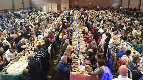 Participació de més de 900 persones en la Festa de la Cassola de Miralcamp.