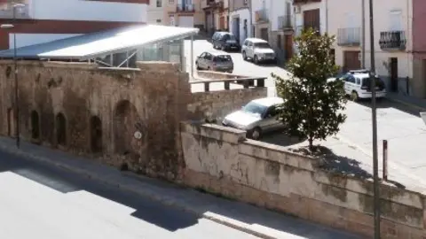 Imatge de les voltes del molí de Cal Gineret de les Borges Blanques.