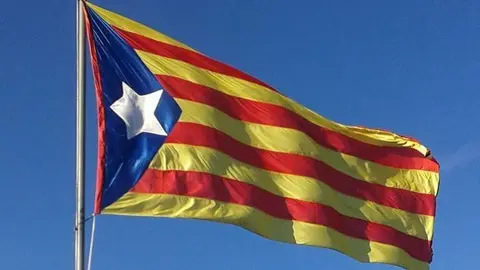 Imatge d'una estelada.Foto: Arxiu